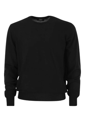 Fedeli crew-neck sweater - Black