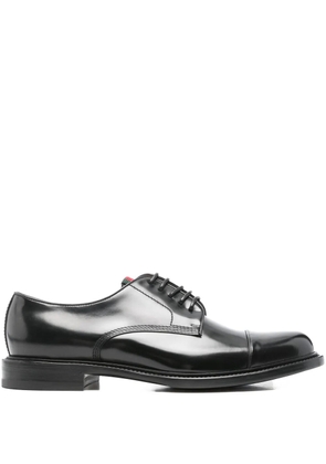 Gucci leather derby shoes - Black