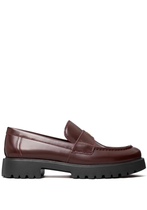 Tory Burch Classic lug loafers - Red