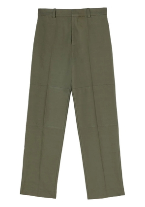 Jil Sander straight-leg trousers - Green