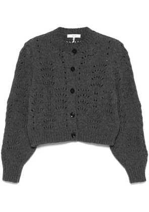 FRAME textured cardigan - Grey