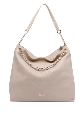 LIU JO chain tote bag - Neutrals