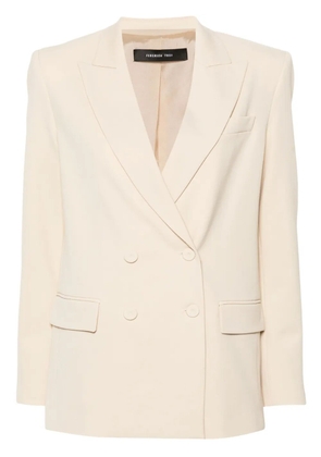 Federica Tosi twill blazer - Neutrals