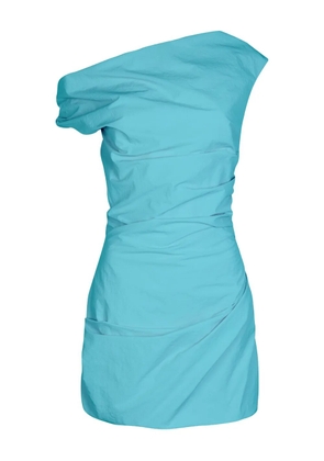 Paris Georgia Remmy off-shoulder mini dress - Blue