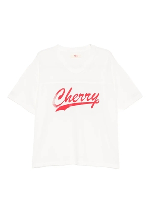 Cherry LA Football T-shirt - White
