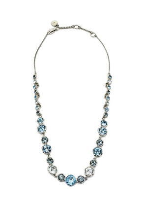 Givenchy Pre-Owned crystal necklace - Silver