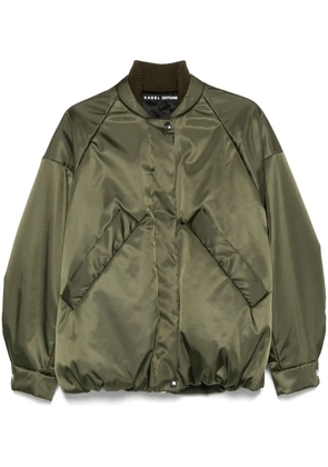 KASSL Editions padded bomber jacket - Green