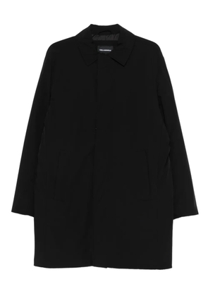 Karl Lagerfeld sid-pocket coat - Black