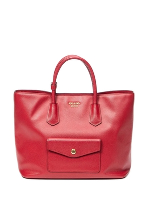Prada Pre-Owned leather tote bag - Red