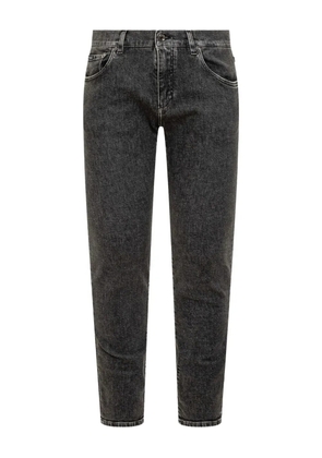 Dolce & Gabbana button-fastening jeans - Black