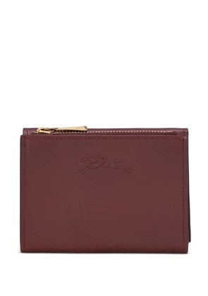 Longchamp Épure Compact zip wallet - Red