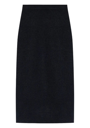 Fabiana Filippi knitted midi skirt - Black