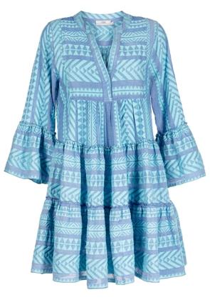 Devotion Ella graphic-print dress - Blue