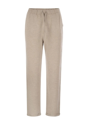 Majestic Filatures drawstring-waist trousers - Neutrals