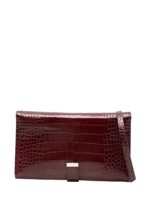 TOM FORD croc-embossed wallet - Red