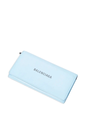 Balenciaga Pre-Owned Everyday leather wallet - Blue