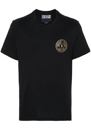 Versace Jeans Couture V-Emblem cotton T-shirt - Black