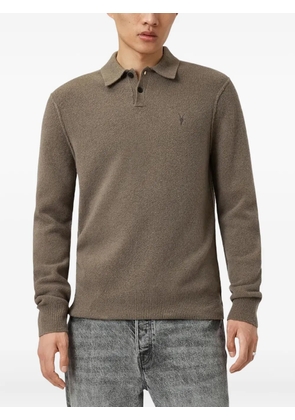 AllSaints Statten long-sleeve sweater - Green