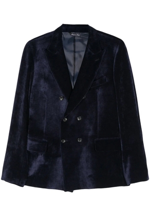 Reveres 1949 velvet blazer - Blue