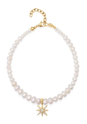 Nialaya Jewelry pearl necklace - White