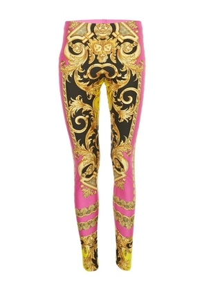 Versace Pre-Owned jersey print trousers - Pink