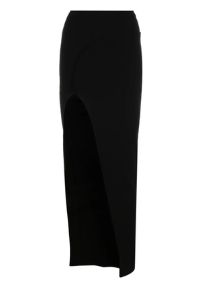Rick Owens Theresa panelled midi skirt - Black