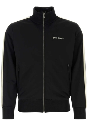 Palm Angels logo-embroidered sport jacket - Black