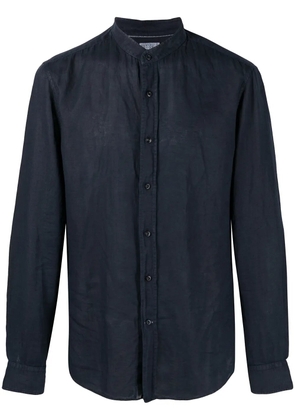 Brunello Cucinelli mandarin collar shirt - Blue