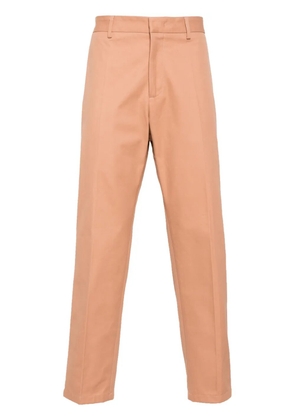 Jil Sander pressed-crease cotton trousers - Pink