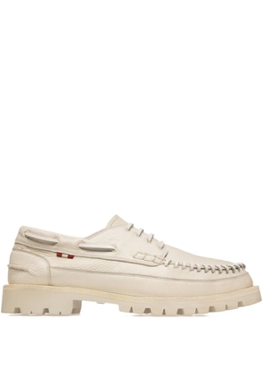Bally leather boat shoes - Neutrals