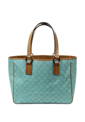 Gucci Pre-Owned patterned tote bag - Blue