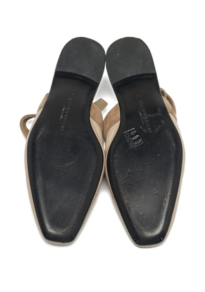 JW Anderson ankle-wrap mules - Neutrals