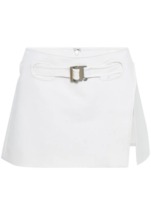 Dion Lee Interloop mini skirt - White