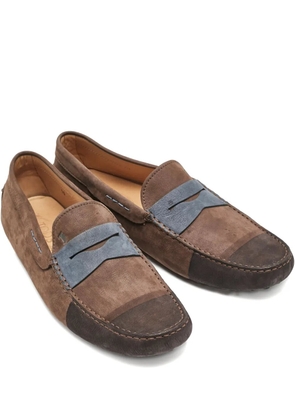 Tod's Vintage 2024 suede leather loafers - Brown