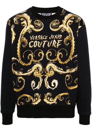 Versace Jeans Couture Couture Chain cotton sweatshirt - Black