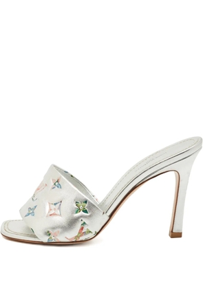Louis Vuitton Pre-Owned Revival embossed sandals - Silver