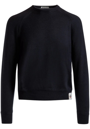 Bally cashmere-silk crew-neck jumper - Blue