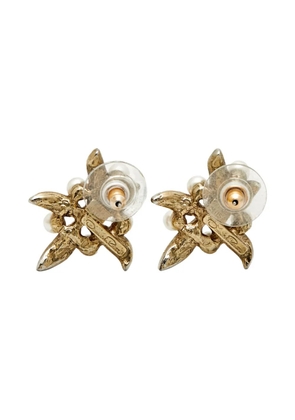 Oscar de la Renta Pre-Owned starfish earrings - Gold