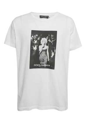 Dolce & Gabbana Pre-Owned graphic-print T-shirt - White