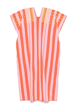 Pippa Holt striped midi dress - Orange