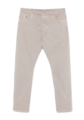 Brunello Cucinelli straight-leg jeans - Grey