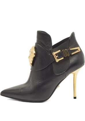 Versace Pre-Owned 100mm Palazzo heeled sandals - Black