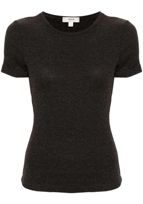 AGOLDE Harri ribbed T-shirt - Grey