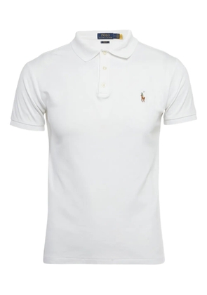 Polo Ralph Lauren logo-embroidered polo shirt - White