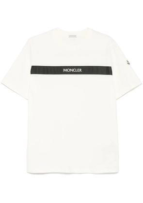 Moncler logo-print T-shirt - White