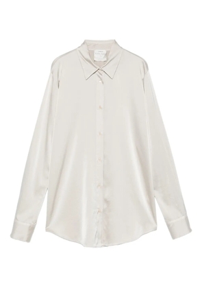Forte Forte satin shirt - Neutrals