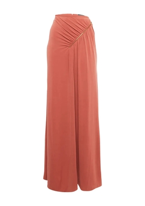 Cavalli Class ruched zip skirt - Orange