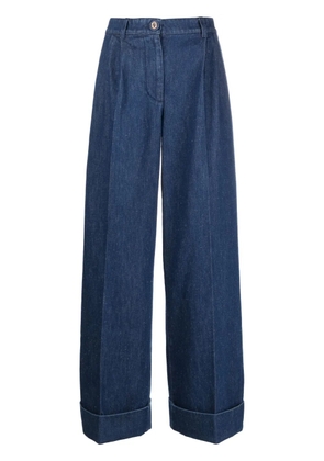 Gucci high-waist wide-leg jeans - Blue
