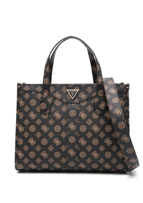 GUESS USA Silvana 4G tote bag - Brown