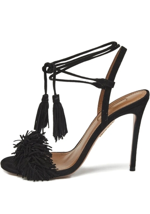 Aquazzura Wild Thing fringe sandals - Black